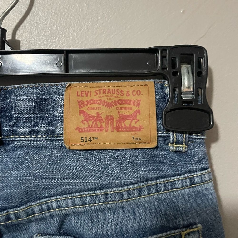 514 levi jeans size 7 reg - Picture 3 of 3